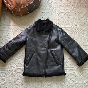 Other stories real leather Shearling Jacket